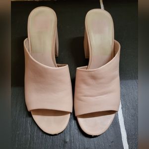 Dolce Vita light pink slides mules sz7